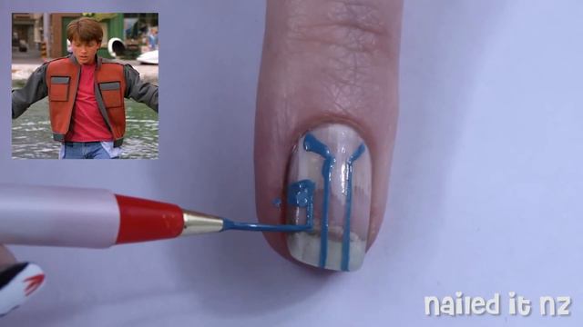 BACK TO THE FUTURE NAIL ART | 21 October 2015 смотреть онлайн