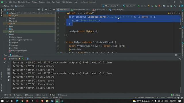 Flutter Cron Job Scheduler - Show local notification at specific time смотреть онлайн