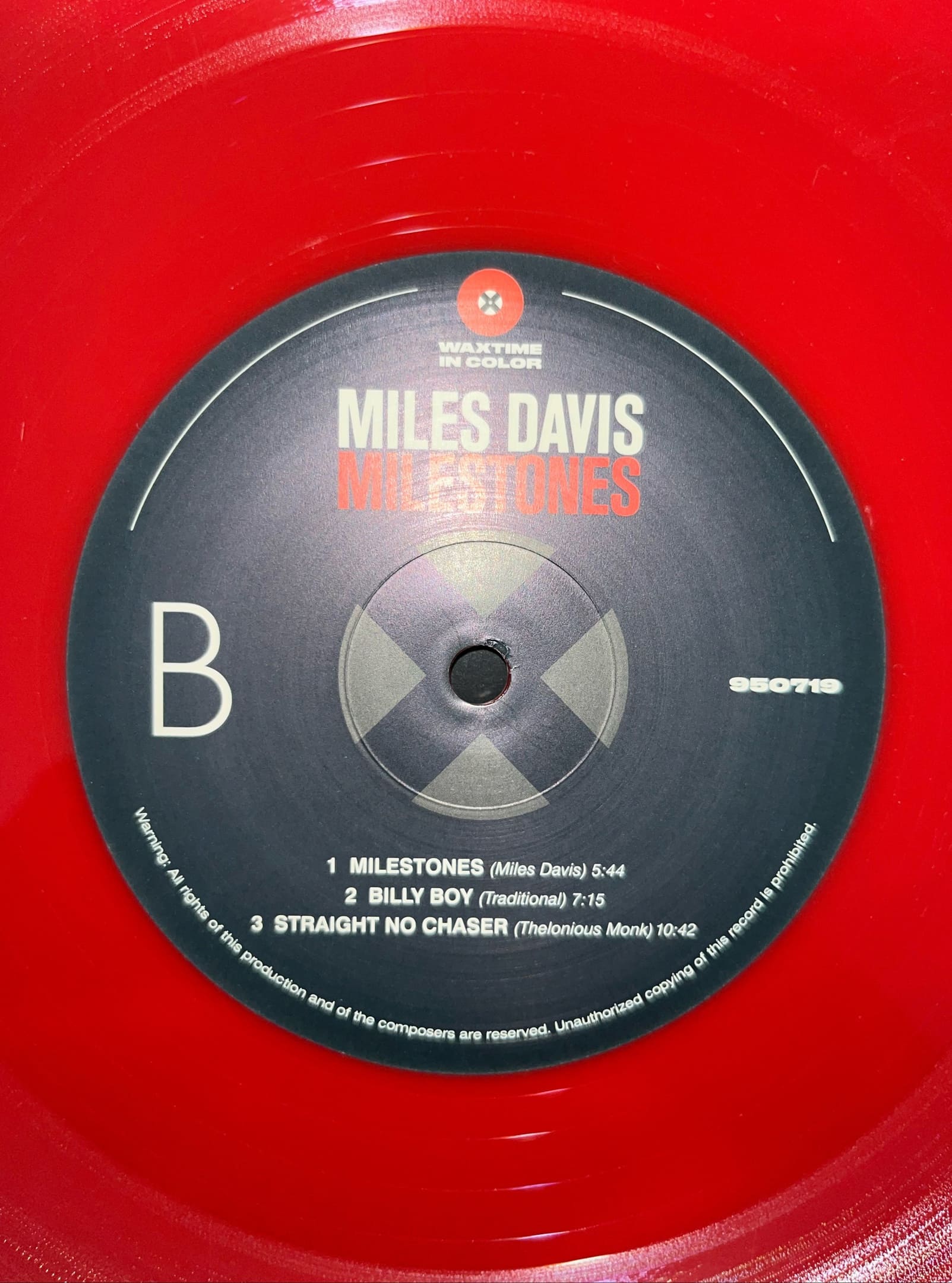 MILES DAVIS - MILESTONES (side B)