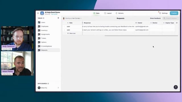 Build a no-code IT helpdesk app with Glide + OpenAI | Build With Glide смотреть онлайн