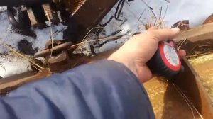 Самодельный поворотный отвал для снега Мтз