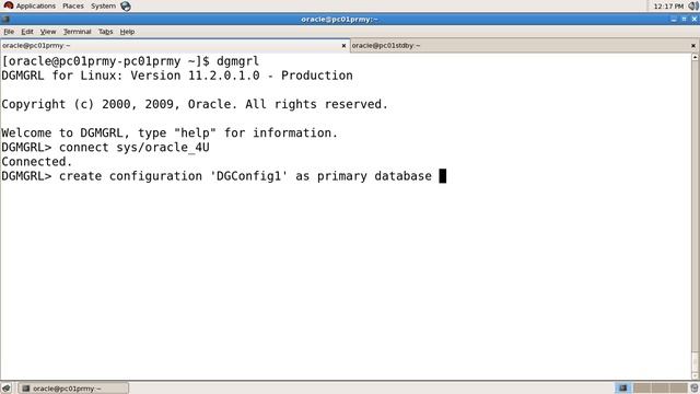 Configure Data Guard Broker: Step 2 смотреть онлайн