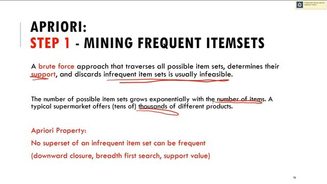 Association Rule Mining (PART 3) : Apriori Step 1- Mining Frequent Itemset смотреть онлайн