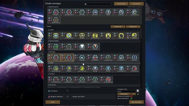 GENE GUIDE - Rimworld 1.4 Biotech BEST BUILDS Tutorial Tips