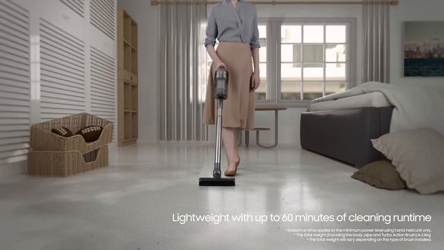 Samsung POWERstick Jet with Turbo Action Brush смотреть онлайн