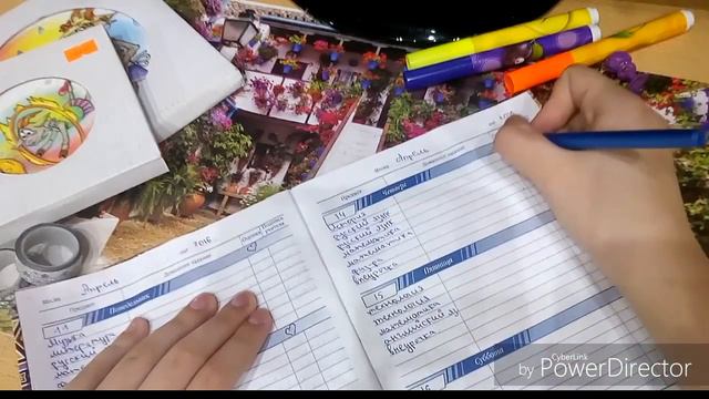 DIY:украшаем дневник, преображение рабочего стола!! смотреть онлайн