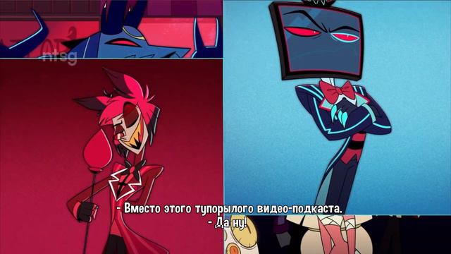 Отель Хазбин Песня Vox and Alastor Stayed Gone Полная песня RU SUB #hazbinhotel смотреть онлайн