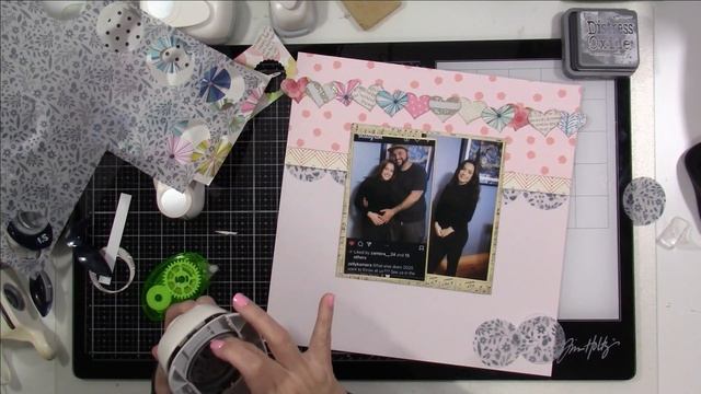 From Our Scrap Bins- A Scrapbooking Process Video Using Up Scraps