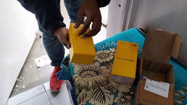 My POCO M3 Pro 5G  Unboxing Video Flipkart Deliver