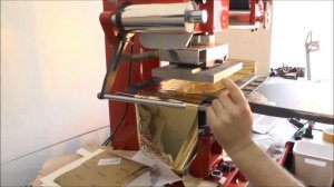 Процесс тиснения на TC-800TM