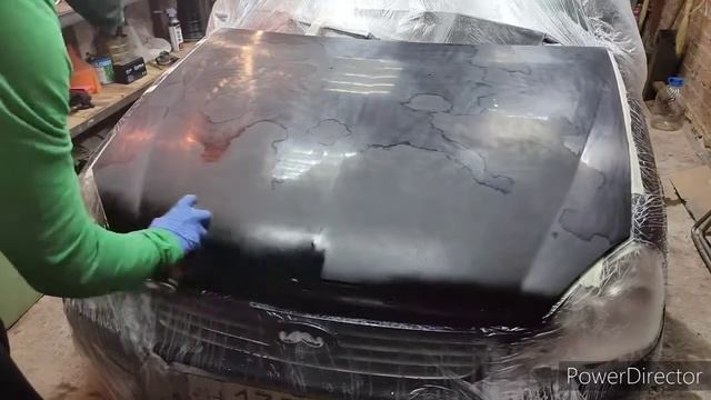 Покраска капота Приоры своими руками. Финальная серия!