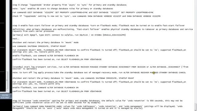 Oracle 11g Data Guard(dgbroker setup, dgmgrl): A Complete Look At DG Technology Tutorial 3 смотреть онлайн