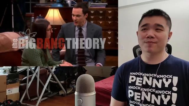 The Big Bang Theory 6x16- The Tangible Affection Proof Reaction! смотреть онлайн