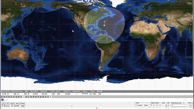SatPC32 Demo of calibrating SSB Up-link for RS 44 - AI4Y смотреть онлайн