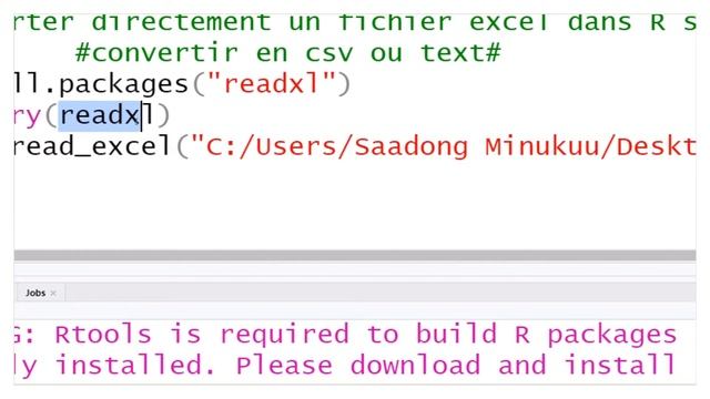 Comment importer un fichier Excel directement dans R ou R studio sans le convertir en csv ou text смотреть онлайн