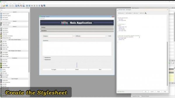 PyQt6 Programs | Quiz App example