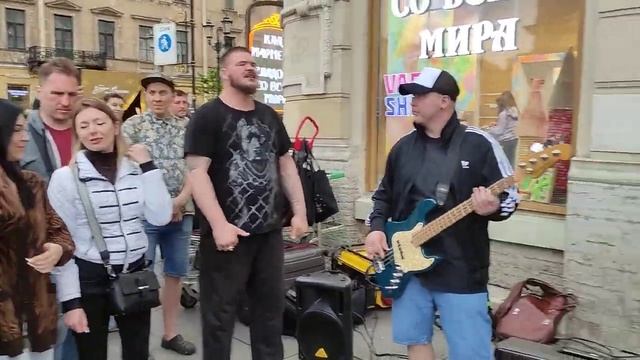 Король и Шут - Кукла Колдуна! Питер, уличные музыканты, кавер группа Айдахо...#корольишут #id_aho смотреть онлайн