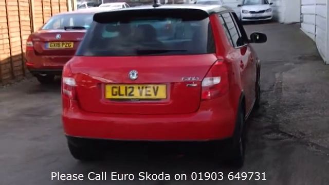 GL12VEV Skoda Fabia 1.6 TDi CR Monte Carlo (75bhp) 1.6l EURO SKODA WORTHING