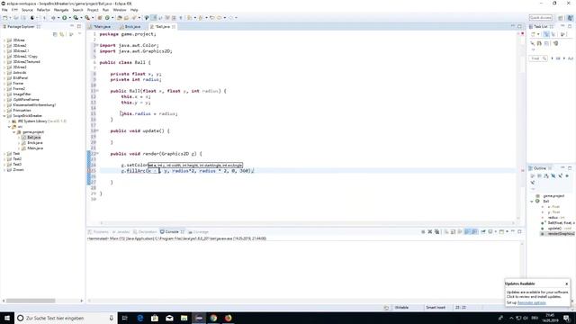 Coding Swipe Brick Breaker in Java Part 1 смотреть онлайн