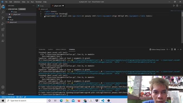 Create xml using python in Visual Studio Code (Basic Tutorial)(PART2) смотреть онлайн