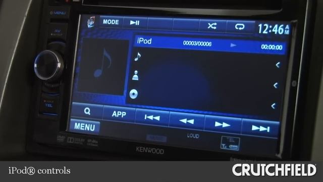 Kenwood DDX470 DVD Receiver Display and Controls Demo | Crutchfield Video смотреть онлайн