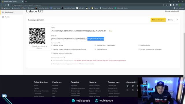 ¿Cómo conectar Python con Binance? ? Curso Robots de Criptomonedas #2 смотреть онлайн