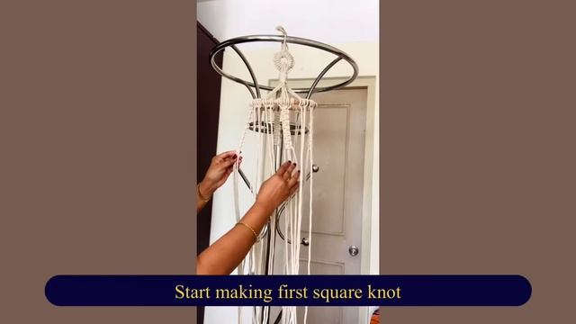 Double Decker Macrame Plant Holder/Hanger Tutorial *NEW DESIGN* смотреть онлайн