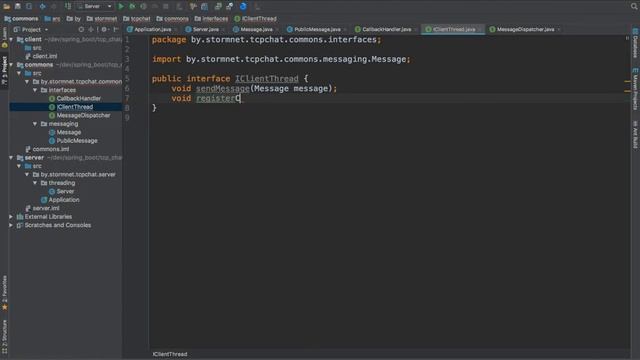 JavaFx TCP Chat part 1 смотреть онлайн