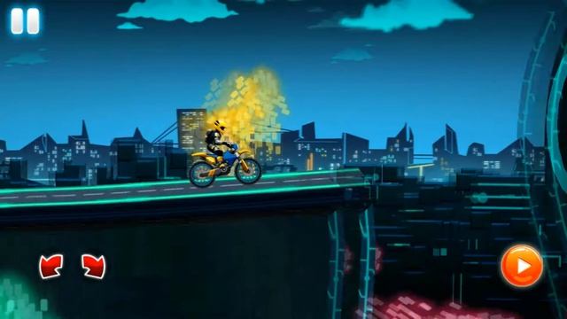 Bike Race Game Traffic Rider Of Neon City Motor Bike Racing - Best Gameplay Video (iOS, Android) смотреть онлайн