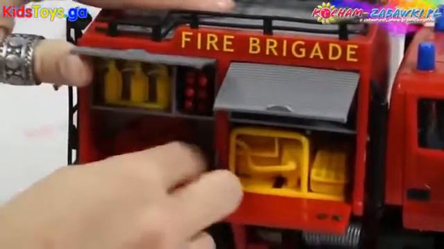 Play-Doh Town - Dickie Toys - Unimog Fire Alarm Set Straż Pożarna - 203826000 - Recenzja смотреть онлайн