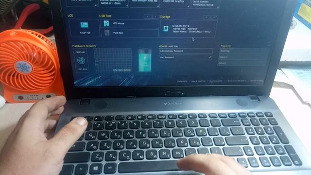 Сброс пароля биоса asus x541n Password reset смотреть онлайн