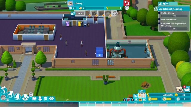 Two Point Campus walkthrough смотреть онлайн