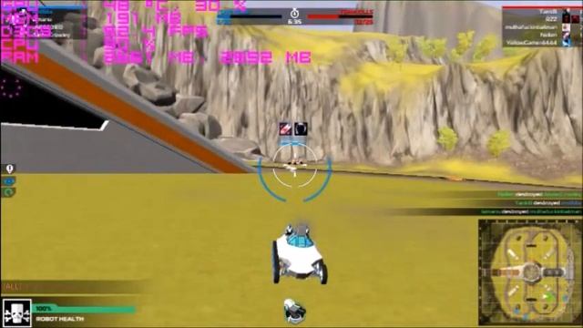 Robocraft - AMD Athlon 64 X2 6000+, GT 220 смотреть онлайн