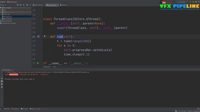 Creating Dynamic Python Progress Bars with TQDM and PySide2: Enhance Your Python Applications смотреть онлайн