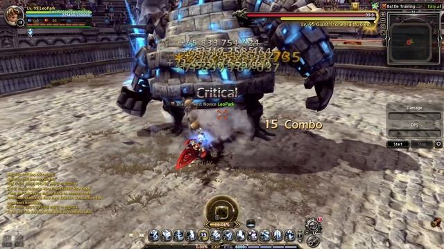 Gladiator [2.0] Ancient Skill / New Gauge% info (5 skills) / Dragon Nest Korea (2023 July) смотреть онлайн