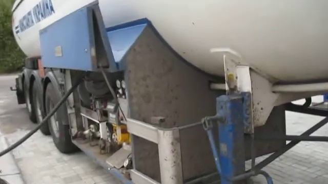 Слив газа Чернигов (АГЗП ЗАЗ 