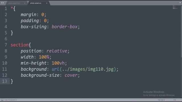 Splash Image Mask using Html CSS |Quick CSS Trick смотреть онлайн
