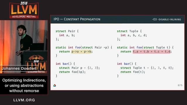 2018 LLVM Developers’ Meeting: J. Doerfert “ Optimizing Indirections, using abstractions without... смотреть онлайн