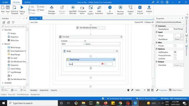 Save Excel sheets into individual files using UiPath automatically смотреть онлайн