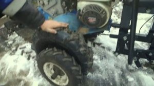 АК-1  Адаптер к мотоблоку МБ-1 мультиагра, первый обзор.