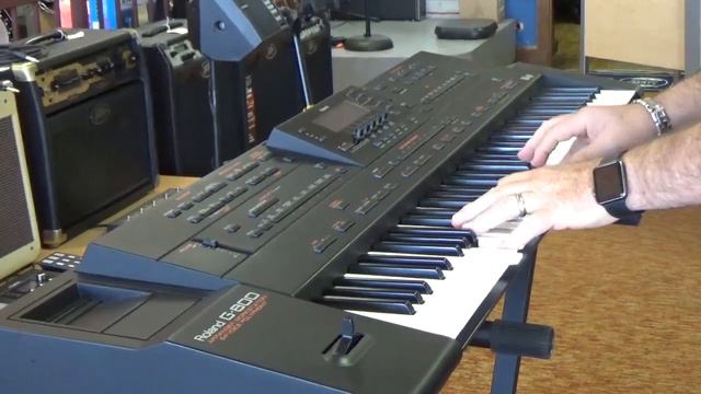 Demo of the Roland G-800 Keyboard смотреть онлайн
