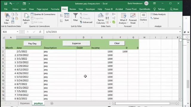 Determine which bills to be paid between paychecks in Excel смотреть онлайн