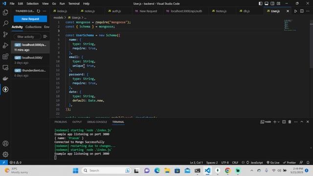2023 | Ultimate React JS Course | Storing Data into the Database Using Mongoose Model. смотреть онлайн