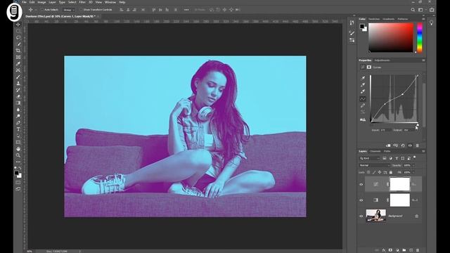 How to create Duotone Effect within 2 minutes | Adobe Photoshop Tutorials 2020 смотреть онлайн