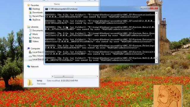 Can't delete a folder смотреть онлайн
