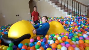 FILLING MY ENTIRE HOUSE WITH PLASTIC BALLS...