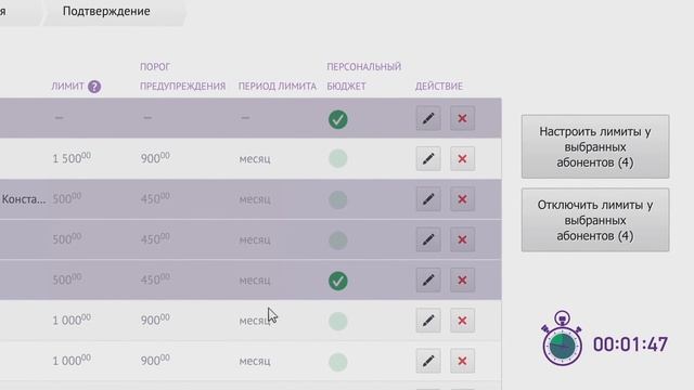 Как управлять лимитами? смотреть онлайн