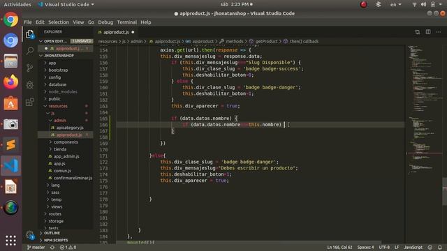 41 Agregar funcionalidad en vuejs - Creando tienda online Laravel 7 смотреть онлайн