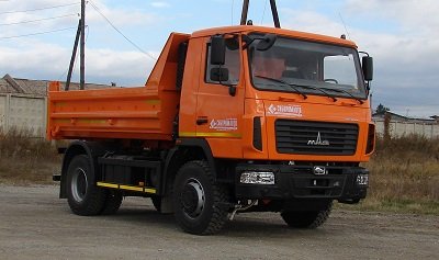 Самосвал МАЗ 5550С3 580 000, (4х2, 6.2м3, ЯМЗ 536, 275л.с., КПП 9JS135A, задняя разгрузка)