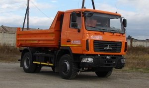 Самосвал МАЗ 5550С3 580 000, (4х2, 6.2м3, ЯМЗ 536, 275л.с., КПП 9JS135A, задняя разгрузка)